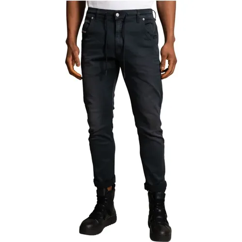 Bequeme Tapered Joggjeans , Herren, Größe: W32 L30 - Diesel - Modalova