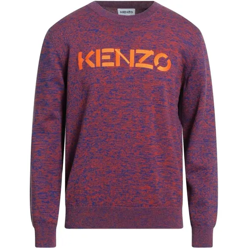 Cotton Logo Sweater , male, Sizes: M - Kenzo - Modalova