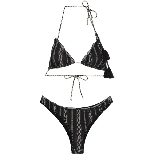 Bikini Triangolo E Slip Fisso Ethos , Damen, Größe: S - F**k - Modalova