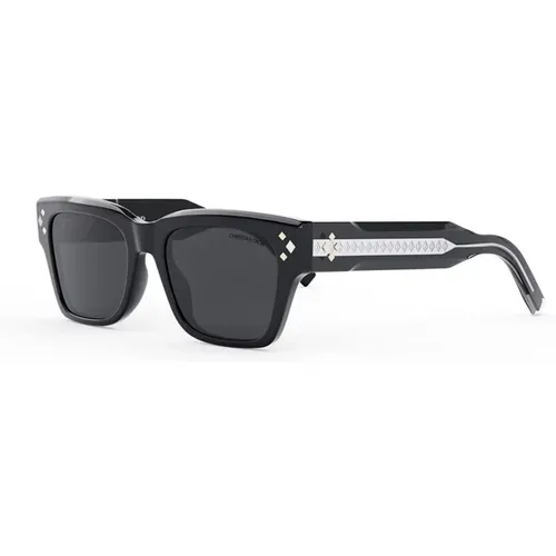S2I Diamond Sunglasses - /Smoke , unisex, Sizes: 54 MM - Dior - Modalova
