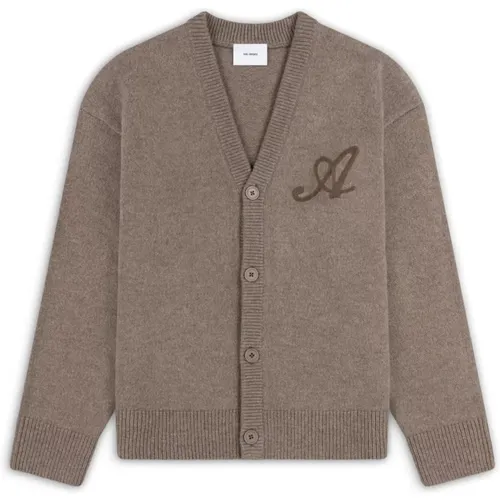 Ash Signature Strickjacke , Herren, Größe: M - Axel Arigato - Modalova