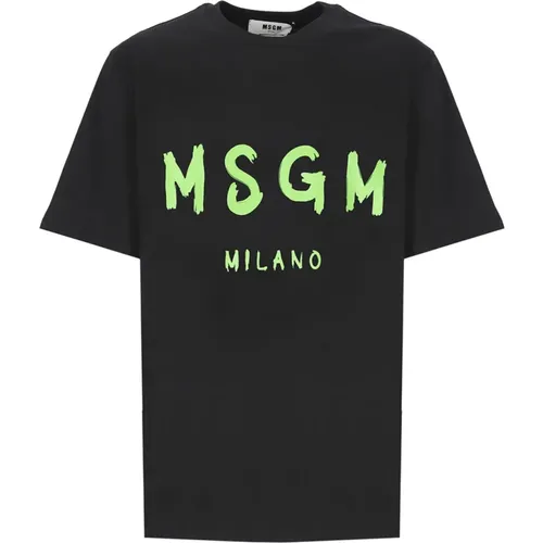 T-shirts and Polos , male, Sizes: S, M - Msgm - Modalova