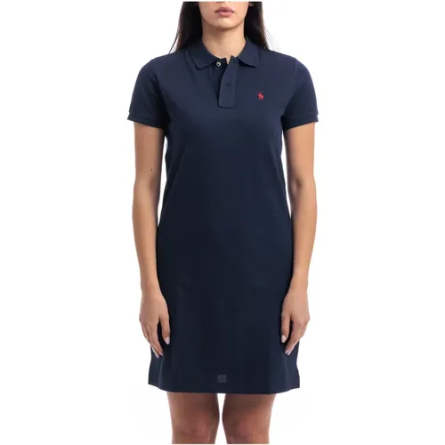 Pique Dress , female, Sizes: XS, L, M, XL - Polo Ralph Lauren - Modalova