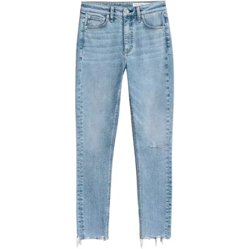 High Rise Skinny Denim Jeans , Damen, Größe: W29 - Rag & Bone - Modalova