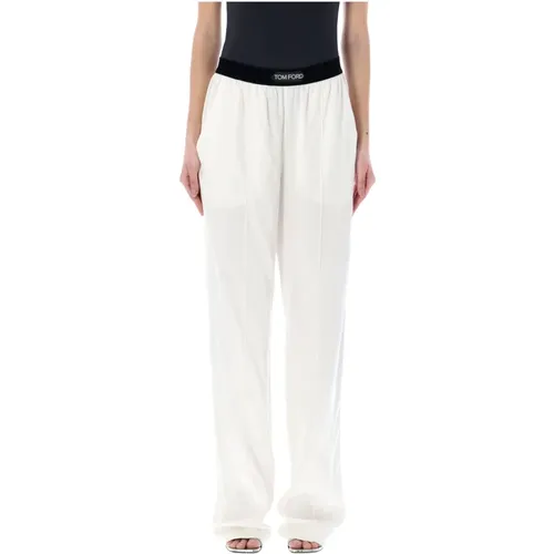 Women Clothing Trousers Ss23 , female, Sizes: XS/S - Tom Ford - Modalova