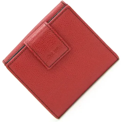 Pre-owned Leather wallets , female, Sizes: ONE SIZE - Celine Vintage - Modalova