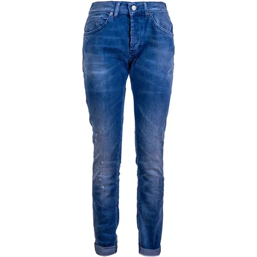 Slim Fit Jeans , male, Sizes: W35 - Dondup - Modalova