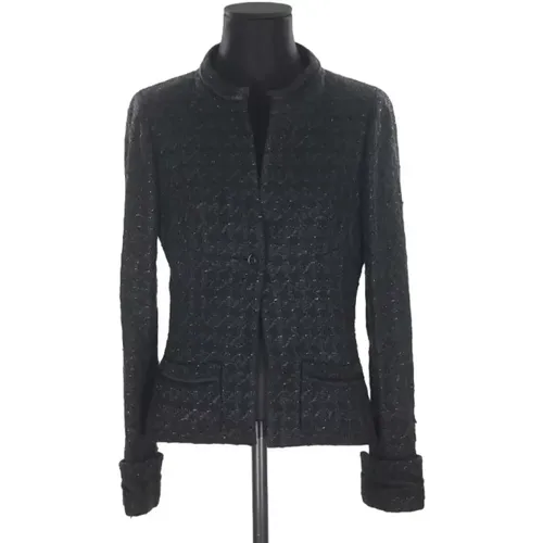 Pre-owned Fabric outerwear , female, Sizes: M - Chanel Vintage - Modalova