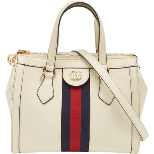 Pre-owned Leather totes , female, Sizes: ONE SIZE - Gucci Vintage - Modalova