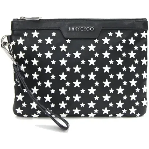 Pre-owned Leather clutches , female, Sizes: ONE SIZE - Jimmy Choo Pre-owned - Modalova