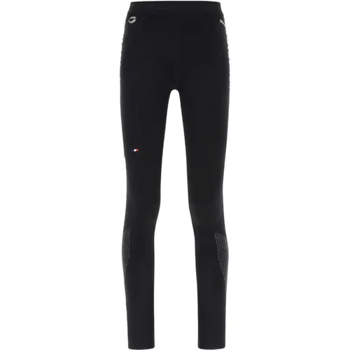 Schwarze Stretch-Nylon Puma Leggings,Schwarze Leggings mit Reflektierenden Akzenten - Coperni - Modalova