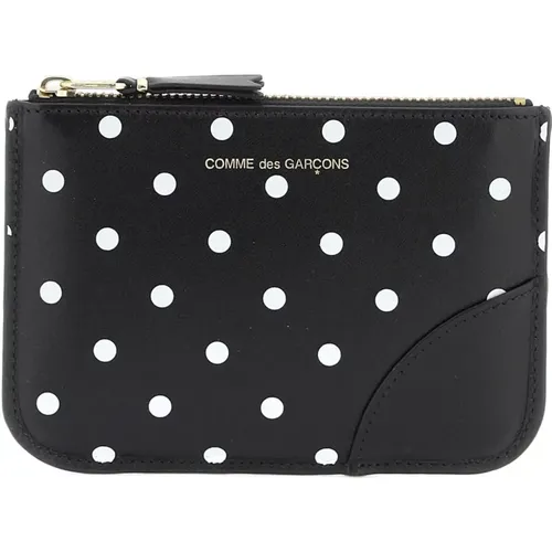 Polka Dot Patterned Leather Pouch , unisex, Sizes: ONE SIZE - Comme des Garçons - Modalova