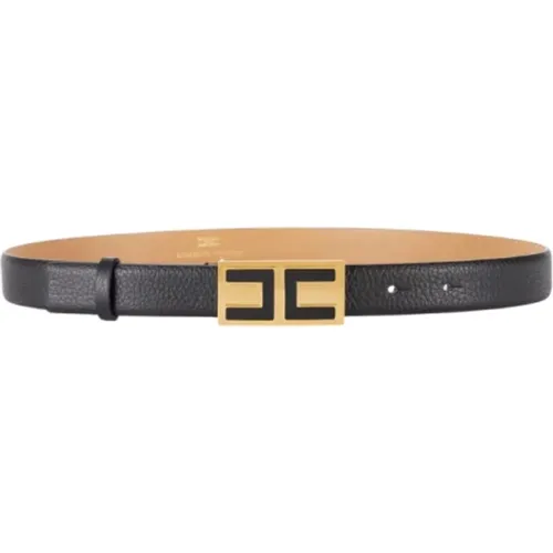 Logo Belt , female, Sizes: M, S, XL, L - Elisabetta Franchi - Modalova