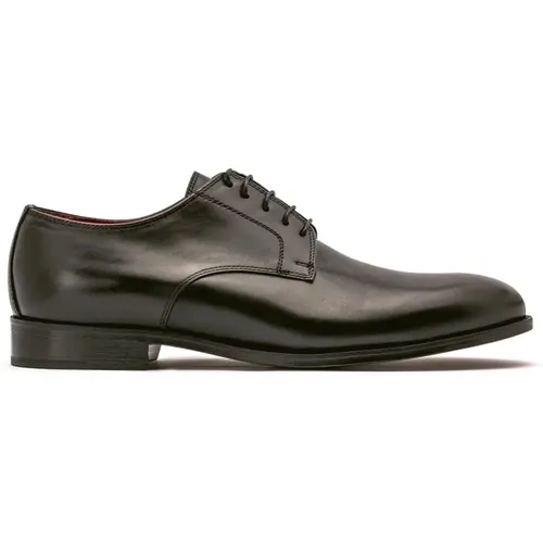 Men Shoes Laced Testadimoro Aw21 , male, Sizes: 7 UK, 8 UK, 10 UK - Alexander 1910 - Modalova