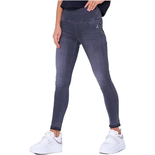 High-Waist Skinny Jegging Jeans , Damen, Größe: W28 - PATRIZIA PEPE - Modalova