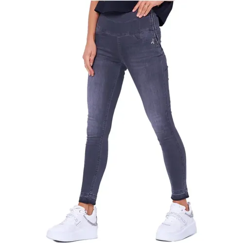 High-Waist Skinny Jegging Jeans - PATRIZIA PEPE - Modalova