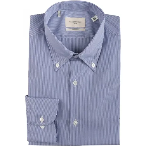 Mens Shirt Classic Style , male, Sizes: L, 3XL - Brooksfield - Modalova