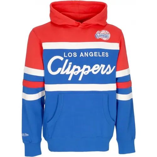 Original NBA Head Coach Hoodie , Herren, Größe: L - Mitchell & Ness - Modalova