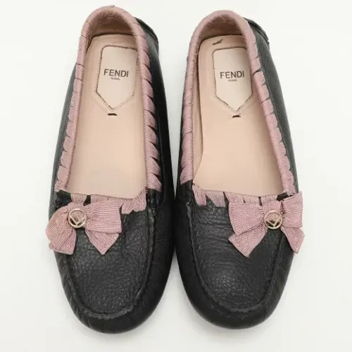 Pre-owned Fabric flats , female, Sizes: 7 UK - Fendi Vintage - Modalova