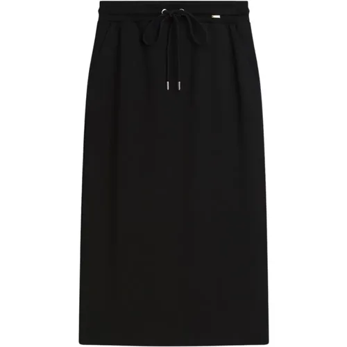 Feminine Midi Skirt with Short Slits , female, Sizes: XS, M - CINQUE - Modalova