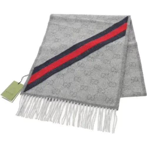 Pre-owned Wool scarves , female, Sizes: ONE SIZE - Gucci Vintage - Modalova