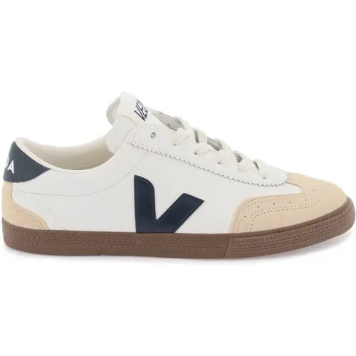 Volley Sneakers aus O.t. Leder , Herren, Größe: 42 EU - Veja - Modalova