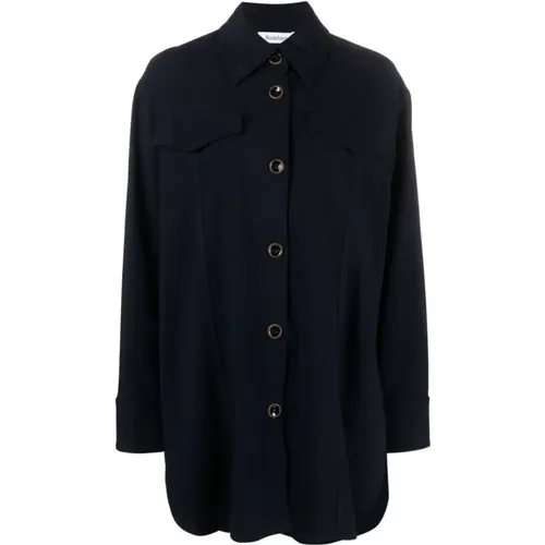 Dark Navy Seina Shirt Rodebjer - Rodebjer - Modalova