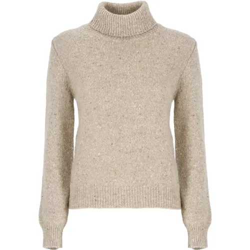 Kaschmirwolle Beiger Pullover Damen - Kangra - Modalova