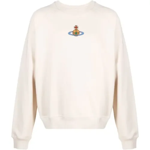 Raglan Sweatshirt Stone , Damen, Größe: M - Vivienne Westwood - Modalova