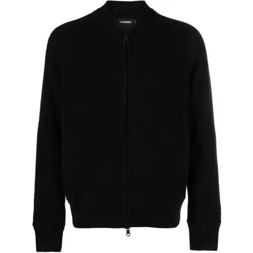 Full Zip Casual Sweater , male, Sizes: XL, L - J.LINDEBERG - Modalova