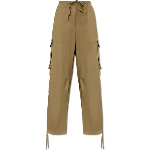 Cargo trousers , female, Sizes: 2XS, S, XS - Golden Goose - Modalova