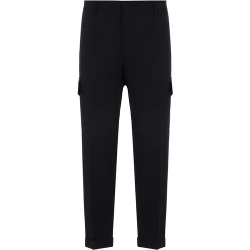 Blaue Cargo Hose Aw24 , Herren, Größe: W34 - PS By Paul Smith - Modalova