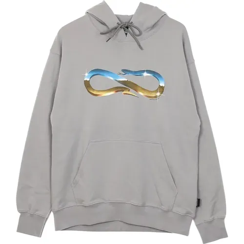 Logo Desert Hoodie Grau , Herren, Größe: L - Propaganda - Modalova