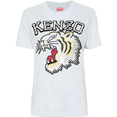 Stylisches T-Shirt , Damen, Größe: M - Kenzo - Modalova