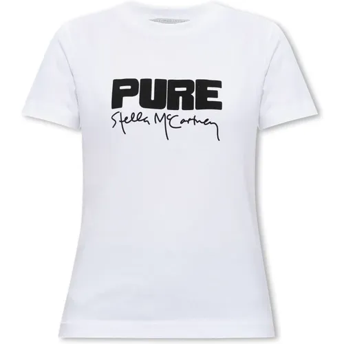 Bedrucktes T-Shirt , Damen, Größe: M - Stella Mccartney - Modalova