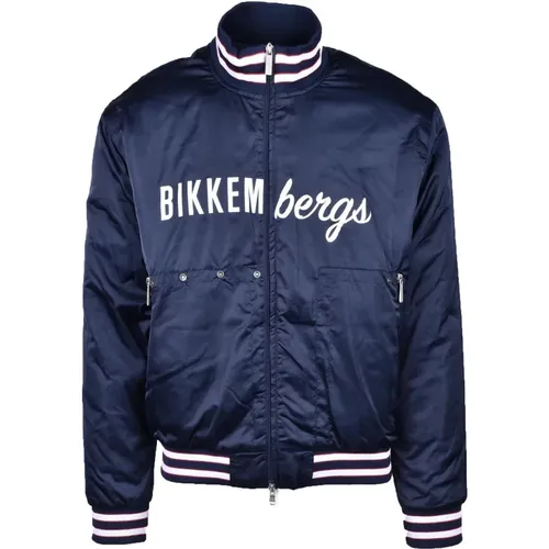 Men's Bomber Jacket Collection , male, Sizes: M - Bikkembergs - Modalova