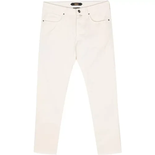 Slim Fit Denim Jeans , Herren, Größe: W35 - Incotex - Modalova