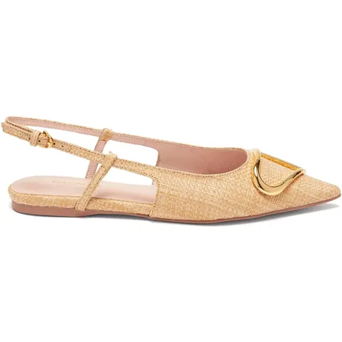 Sandals with Maxi Plectrum Detail , female, Sizes: 5 UK - Coccinelle - Modalova