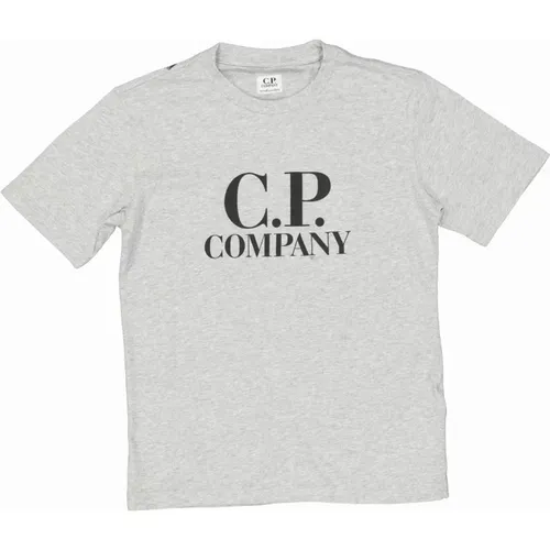 Goggle Print T-Shirt für Jungen - C.P. Company - Modalova