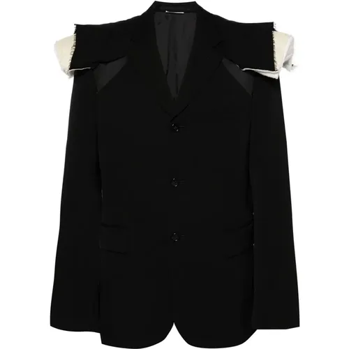 Classic Wool Jacket , male, Sizes: L - Comme des Garçons - Modalova