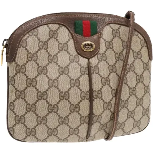 Pre-owned Leather shoulder-bags , female, Sizes: ONE SIZE - Gucci Vintage - Modalova