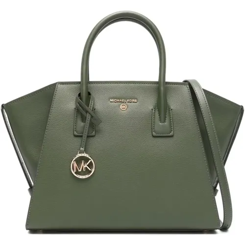 LG top-zip satchel , female, Sizes: ONE SIZE - Michael Kors - Modalova