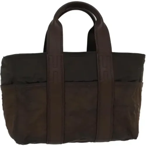 Pre-owned Nylon handbags , unisex, Sizes: ONE SIZE - Hermès Vintage - Modalova