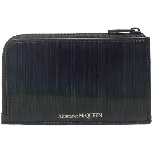 MultiColour Leather Cardholder , male, Sizes: ONE SIZE - alexander mcqueen - Modalova