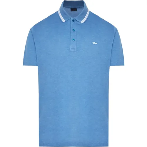 Cotton Piqué Polo Shirt , male, Sizes: 3XL - PAUL & SHARK - Modalova