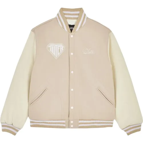 Varsity Jacke in Dusty White IUTER - IUTER - Modalova