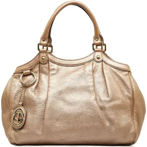 Pre-owned Leather handbags , female, Sizes: ONE SIZE - Gucci Vintage - Modalova