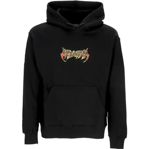 Schwarzer Sacrifice Hoodie Langarm Sweatshirt , Herren, Größe: XS - Propaganda - Modalova