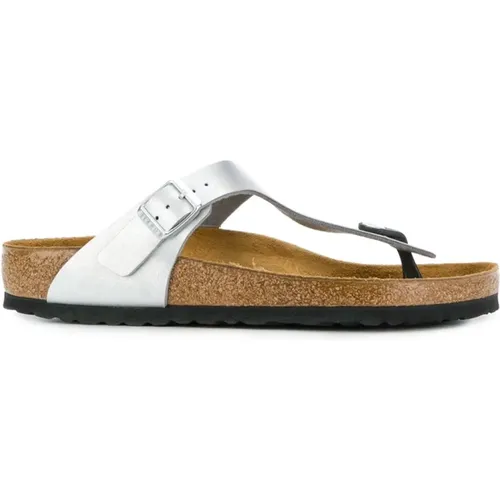 Gizeh Birko-Flor Sandalen , Damen, Größe: 39 EU - Birkenstock - Modalova