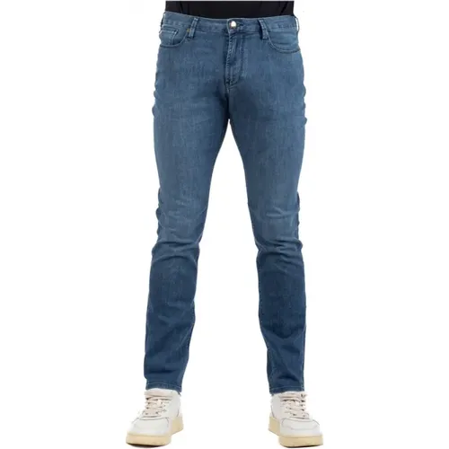 Men's Jeans Classic Style , male, Sizes: W34, W32, W30, W31 - Emporio Armani - Modalova
